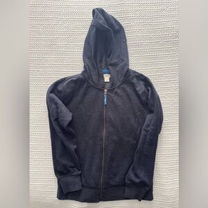 Crewcuts Navy Blue Zip Hoodie for Kids